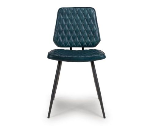 Furniture Link Austin Blue Dining Chair in Pair