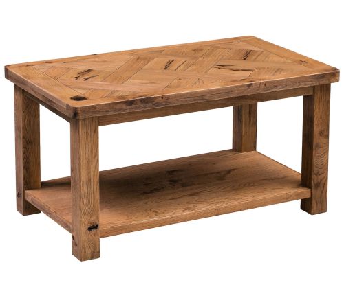 Homestyle GB Aztec Solid Oak Coffee Table