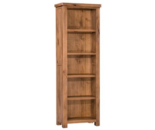 Homestyle GB Aztec Solid Oak Slim Bookcase