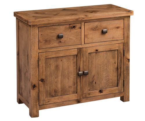 Homestyle GB Aztec Solid Oak Small Sideboard