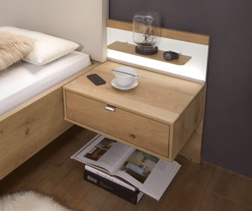 Wiemann Bari 1 Drawer Bedside Cabinet