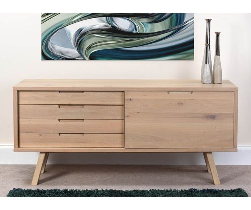 Furniture Link Bergen Oak Sideboard