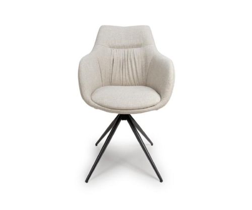 Furniture Link Boden Natural Carver Dining Chair in Pair