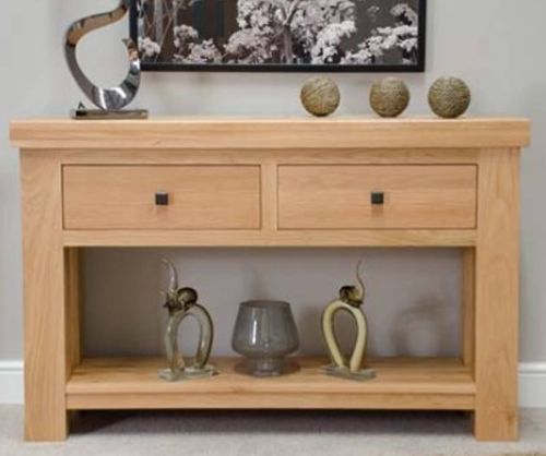 Homestyle GB Bordeaux Oak Console Table