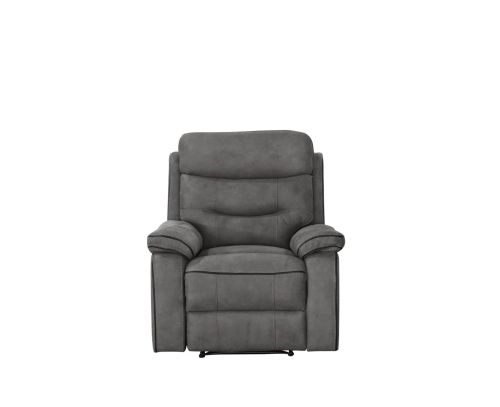 Gabrielle Charcoal Fabric Recliner Chair