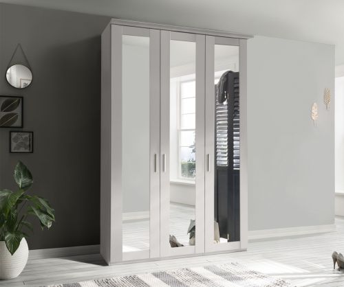 Wiemann Cambridge Champagne 3 Mirror Door Wardrobe