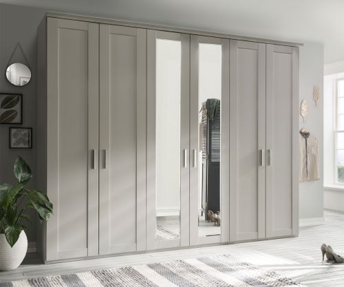Wiemann Cambridge Champagne 6 Door Wardrobe