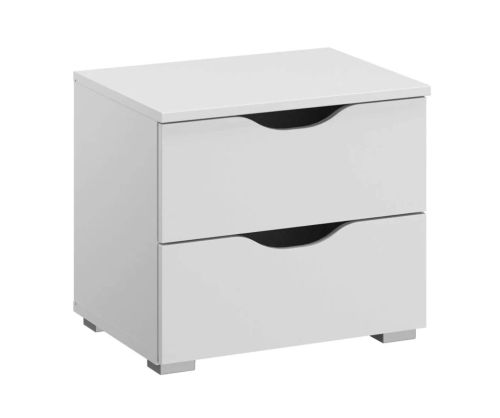 Rauch Blue HomeOffice Alpine White 2 Drawer Chest