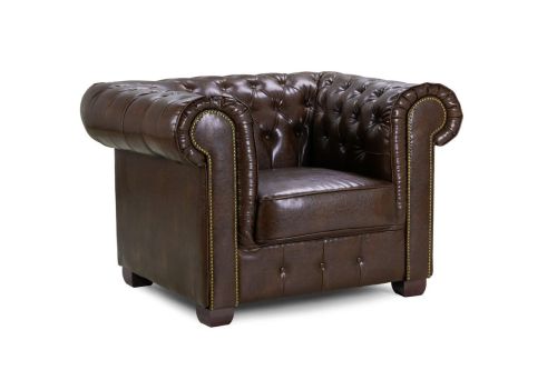 Mallow Antique Brown Armchair