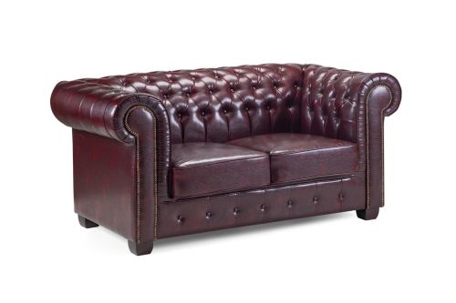 Mallow Oxblood Red 2 Seater Sofa