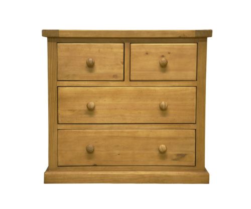 Heritance Bold Pine 2 Over 2 Drawer Chest 