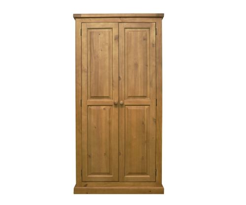 Heritance Bold Pine 2 Door Full Hanging Wardrobe