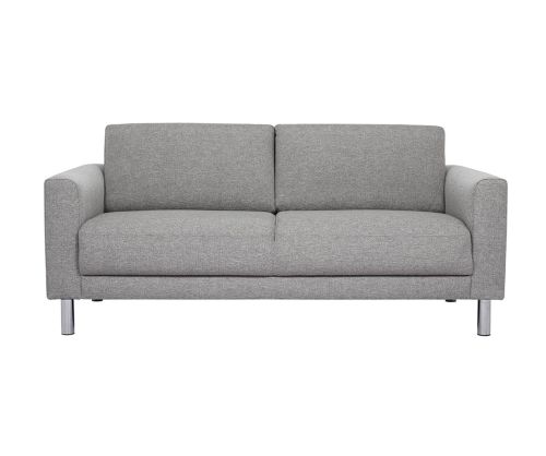 FTG Cleveland Nova Light Grey 2 Seater Sofa