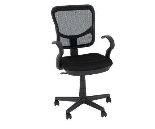 Seconique Furniture Clifton Black Computer Chair