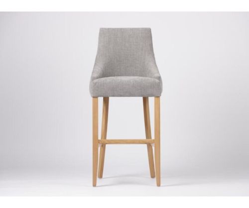 Furniture Link Cole Grey Bar Chair in Pair