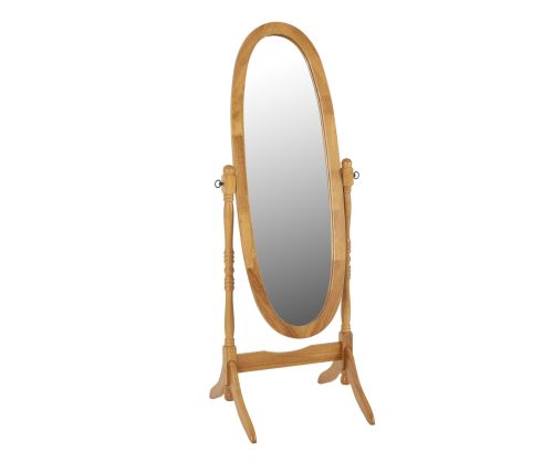Seconique Furniture Contessa Cheval Antique Pine Mirror  