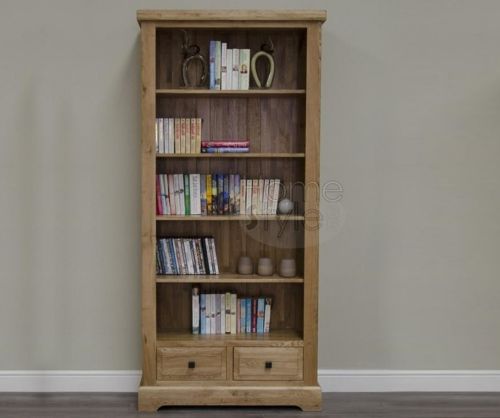 Homestyle GB Deluxe Oak Large Bookcase