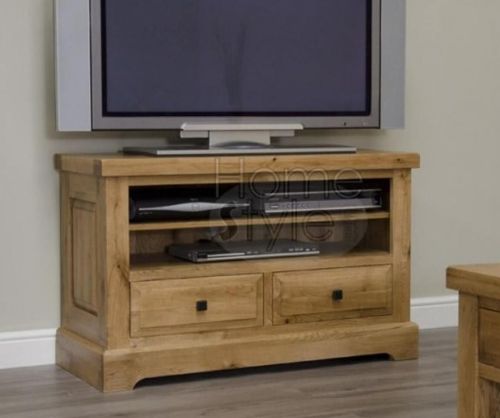 Homestyle GB Deluxe Oak TV Unit