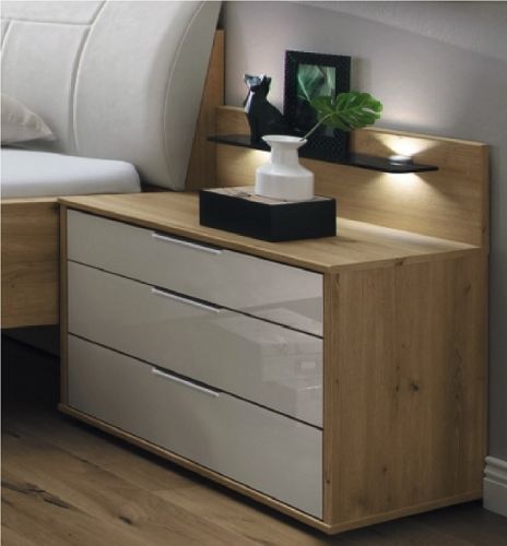 Wiemann Denver 2.5 Drawer Bedside Table-H 48cm