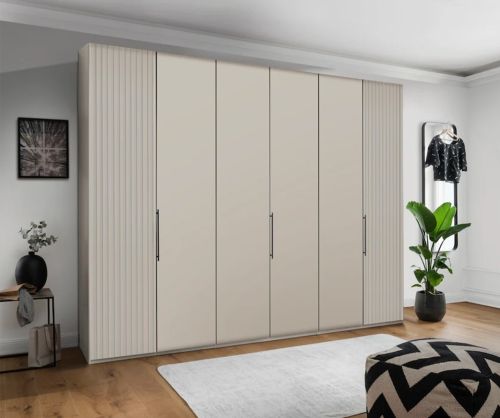 Wiemann Denver Carcase Finish Hinged Door Wardrobe with Carcase Decking