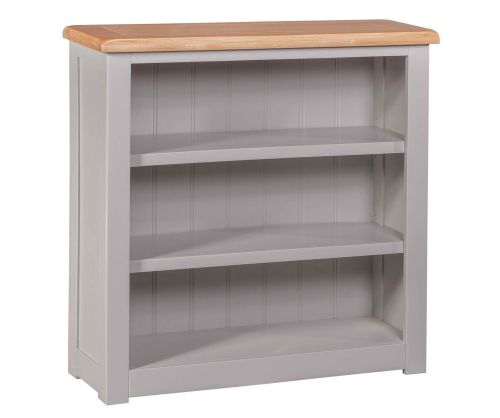 Homestyle GB Diamond Painted Oak Small Bookcase