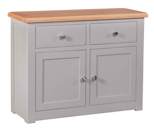 Homestyle GB Diamond Painted Oak Small Sideboard