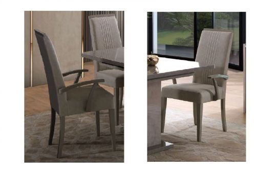 H2O Design Sole Grey Italian Dining Armchair