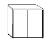 Wiemann Lagos 2 Door Dresser