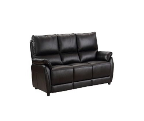 Furniture Link Esprit Black 3 Seater Sofa
