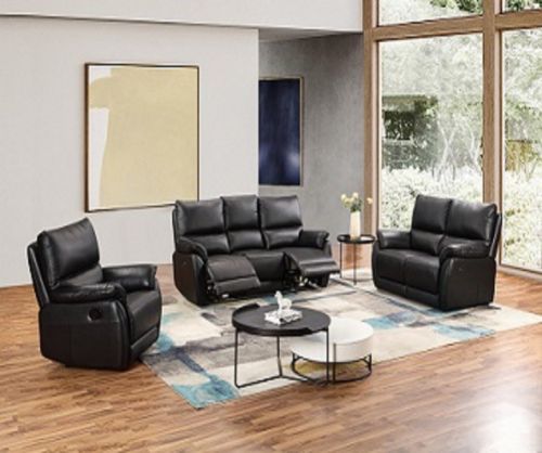 Furniture Link Esprit Black 2 Seater Sofa