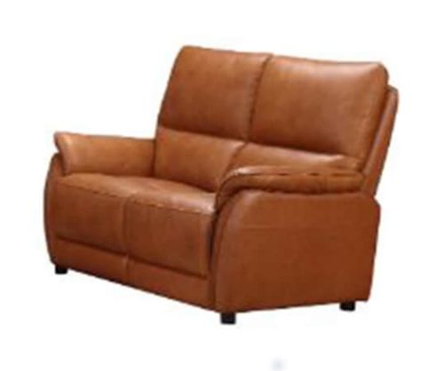 Furniture Link Esprit Tan Leather 2 Seater Sofa