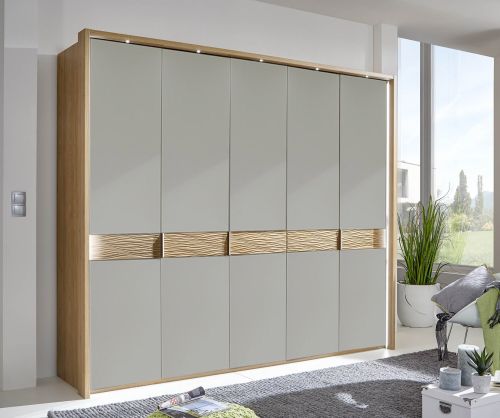 Wiemann Wega Champagne Glass Door Wardrobe