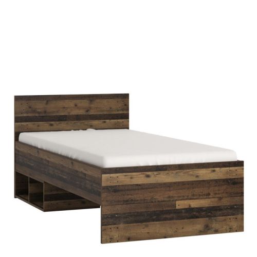 FTG Brooklyn Walnut Single Bed
