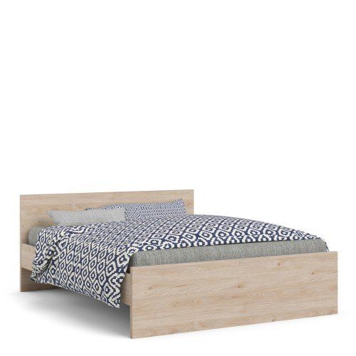 FTG Naia Jackson Hickory Oak Bed Frame