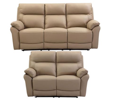 Furniture Link Foster Latte Power Recliner 3+2 Sofa Set