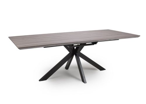Furniture Link Manhattan Grey Extending Dining Table(W180-220cm)