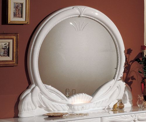 Clearance Ben Company Giada White Finish Italian Mirror Only