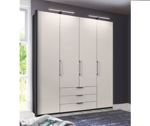 Wiemann Glasgow 4 Door Combi Wardrobe – W200cm