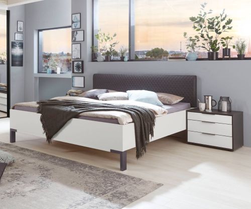 Wiemann Glasgow Futon Bed Frame With Diamond Stitched Faux Leather Headboard