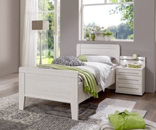 Wiemann Mainau 2 Wooden Bed Frame with High Footboard