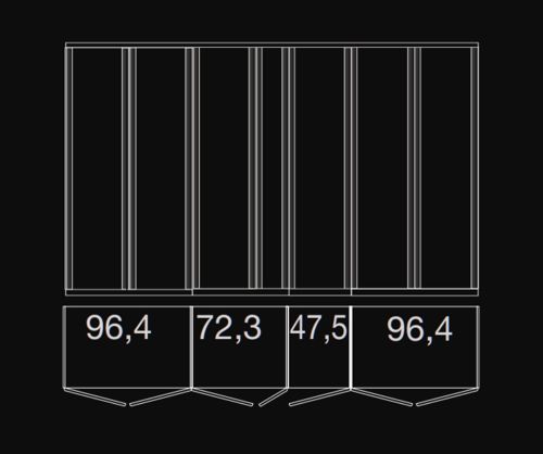 Wiemann Luxor3 Wooden 7 Door Wardrobe
