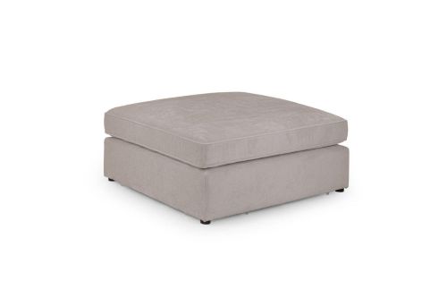 Landos Mocha Fabric Footstool