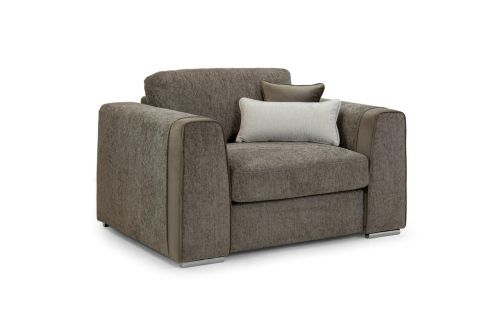 Valante Mocha Fabric Armchair