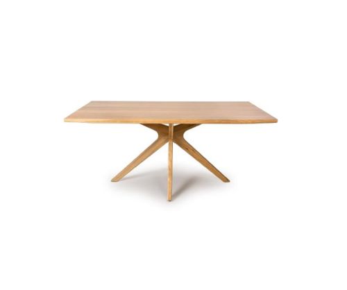 Furniture Link Hoxton Oak Dining Table(200cm)