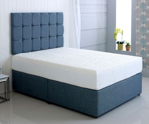 Kayflex Hybrid Cool Blue Memory Foam Ottoman Bed
