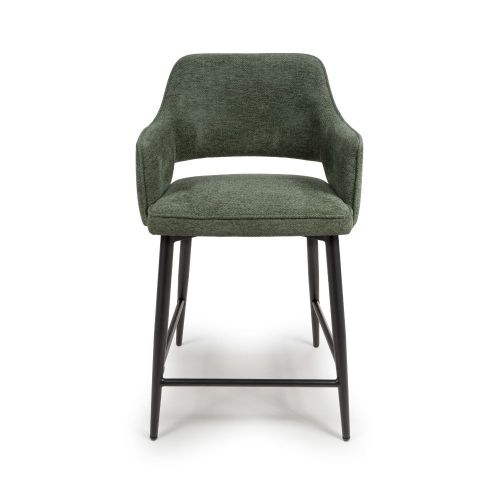 Furniture Link Ted Green Counter Chair in Pair