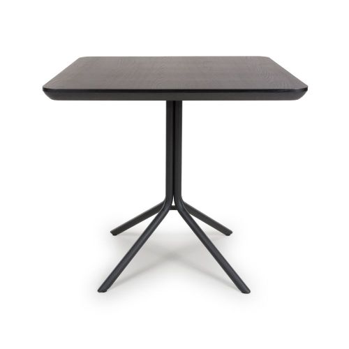 Furniture Link Boston Black Ash Square Dining Table Only