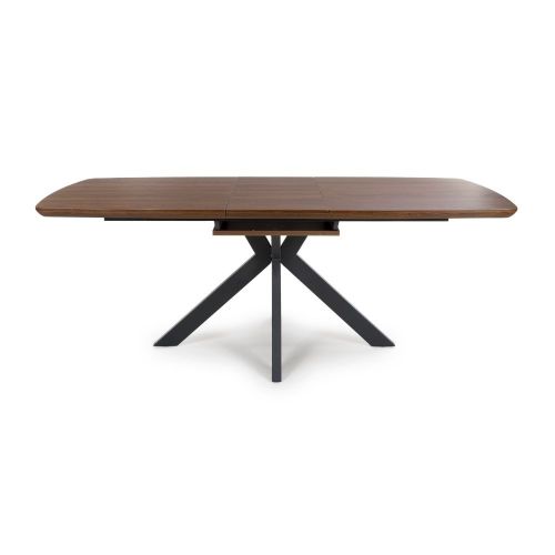 Furniture Link Boston Rustic Oak 160cm-200cm Extending Dining Table Only