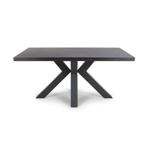 Furniture Link Colorado Black Ash Dining Table Only - 200cm