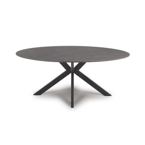Furniture Link Lunar 180cm Oval Dining Table Only
